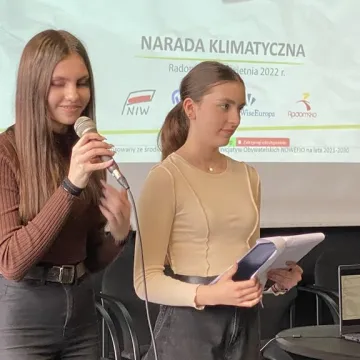 Zielone przystanki oraz rower miejski. Młodzież ma pomysły na poprawę klimatu w Radomsku