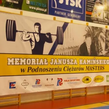 Ciężarowcy upamiętnili Janusza Kamińskiego