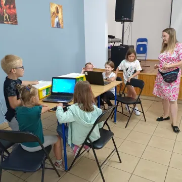 Warsztaty robotyki w GOK Gidle