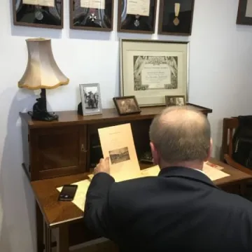 Otwarcie Gabinetu Stanisława Sankowskiego w Muzeum w Radomsku