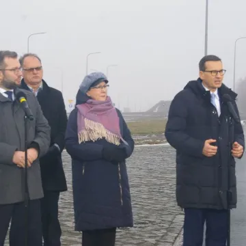 Premier Mateusz Morawiecki na otwarciu kolejnych odcinków A1
