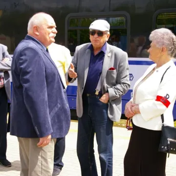 Pociąg „Warszyc” wjechał na peron w Radomsku