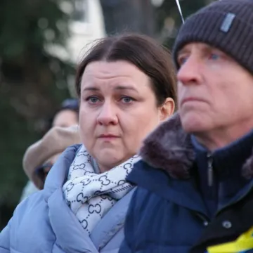 Radomsko: Wiec solidarności z Ukrainą