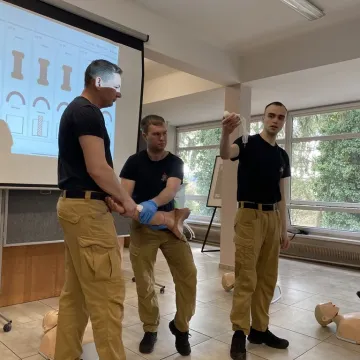 Uczyli się pierwszej pomocy. Tydzień Profilaktyki w „Mechaniku”