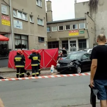 Poważny wypadek na ul. Piłsudskiego