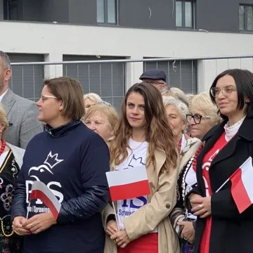Marszałek Sejmu - Elżbieta Witek z wizytą w Strzałkowie
