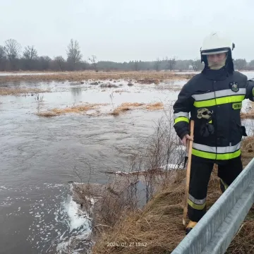 Poziom wody na Warcie opada!