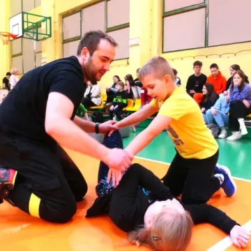 PSP Strzałków: Dzień wiosny z udziałem strażaków