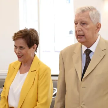 Złoci małżonkowie uhonorowani medalami