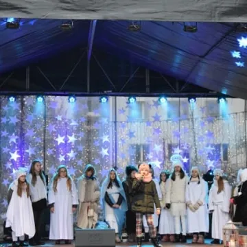 Miejska Wigilia na placu 3 Maja w Radomsku