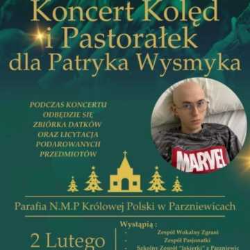 Charytatywny koncert kolęd w Parzniewicach dla Patryka Wysmyka