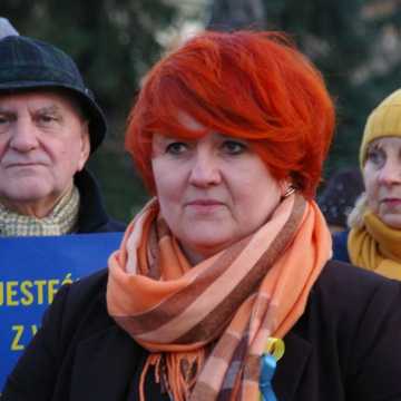Radomsko: Wiec solidarności z Ukrainą