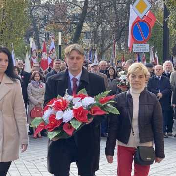Radomszczanie upamiętnili 105. rocznicę odzyskania przez Polskę niepodległości