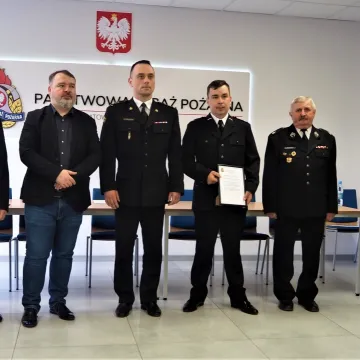 Odznaka Iuvenis Forti dla Miłosza Kwaśniaka