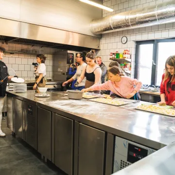 Kolejne warsztaty fundacji foto Pozytyw. Tym razem w kuchni...