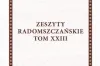 Jest kolejny tom „Zeszytów Radomszczańskich”. Publikację będzie można otrzymać bezpłatnie