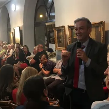 Burza mózgów z Robertem Biedroniem w Radomsku