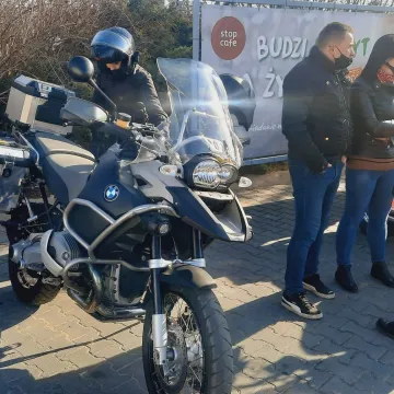 Motocykliści ze stowarzyszenia Czarny Radomsko pojechali na Jasną Górę