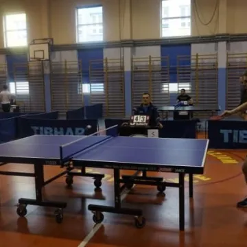 Pierwsze miejsce w tenisie stołowym dla Starostwa Powiatowego