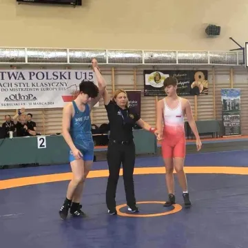 Zapaśnicy ZKS Radomsko w Mistrzostwach Polski Młodzików U15