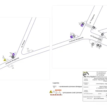 Od piątku będą utrudnienia na ul. Armii Krajowej w Radomsku