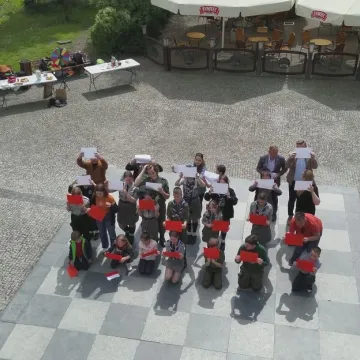 Harcerze z Radomska zorganizowali Dzień Flagi RP