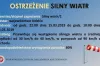 Będzie mocno wiało, nawet do 90 km/h!