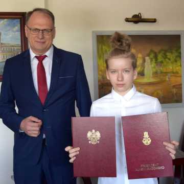 Natalia Dudek otrzymała dyplom Ministra Edukacji Narodowej