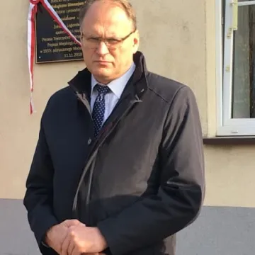 Odsłonięcie tablicy Stanisława Niemca