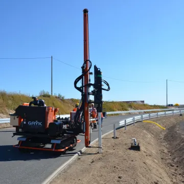 3 km nowej nitki autostrady A1 na odcinku Kamieńsk-Radomsko