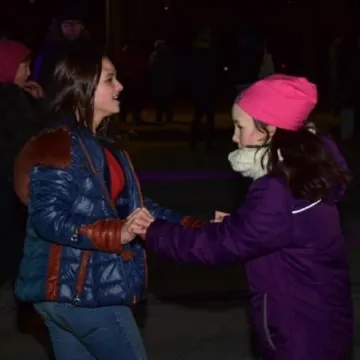 Zabawa sylwestrowa w parku Świętojańskim