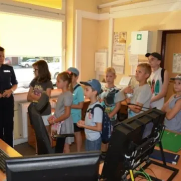 Dzieci poznały pracę policjantów