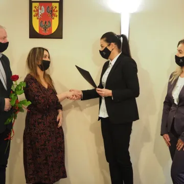 Zawodowy awans nauczycielki SOSW w Radomsku