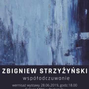 Zaproszenie na wystawę malarstwa Zbigniewa Strzyżyńskiego w MDK