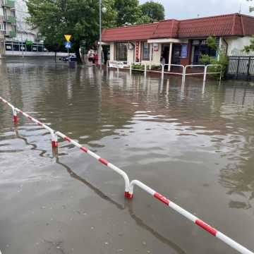 Jak zawsze zalało „mostek” w Radomsku