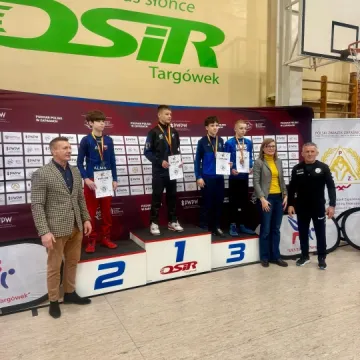 Szymon Młynarczyk z UKS „Zapaśnik” Radomsko  z brązowym medalem w Pucharze Polski