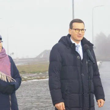 Premier Mateusz Morawiecki na otwarciu kolejnych odcinków A1