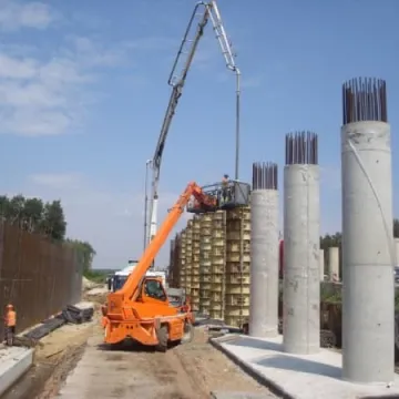 Postęp prac przy budowie autostrady A1