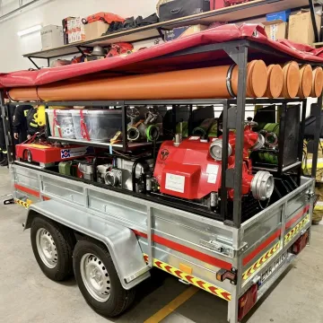 Nowy rozdział w historii OSP Dąbrówka. Jednostka zyskała nowoczesne wyposażenie