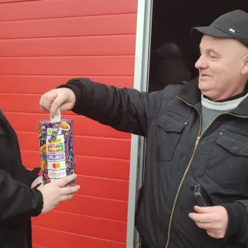 Druhowie z Kietlina kwestują na rzecz radomszczańskiego sztabu WOŚP