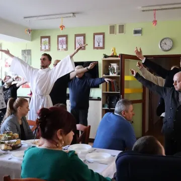 Świąteczne spotkanie w ŚDS w Radomsku