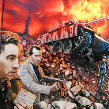 Innowacyjna lekcja historii w szkole w Strzałkowie