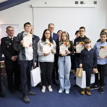 Młodzież wie, jak zapobiegać pożarom