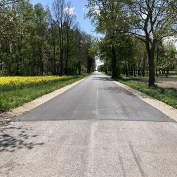 Droga Magdalenki-Sekursko przeszła modernizację