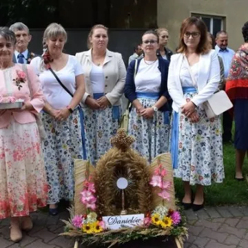 Parafialne święto plonów w Kamieńsku