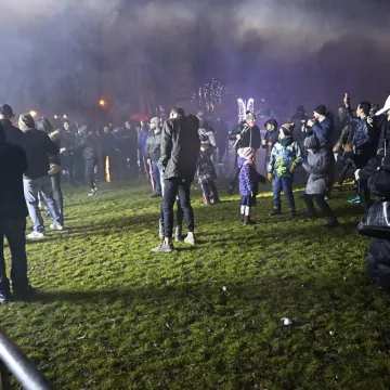 Radomszczanie witali Nowy Rok na miejskim Sylwestrze