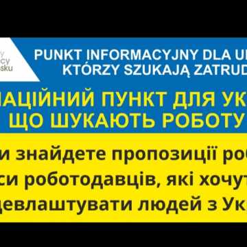 W PUP w Radomsku uruchomiono punkt informacyjny dla uchodźców z Ukrainy
