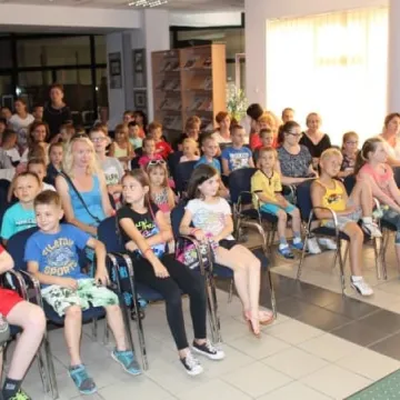 Czary w bibliotece - Alkladiass zadziwił publiczność