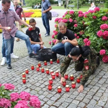 Symboliczna kotwica dla powstańców