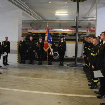Komendant KP PSP w Radomsku pożegnał zasłużonych strażaków
